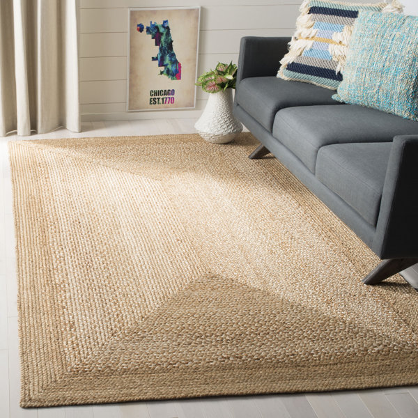 Rosecliff Heights Marie Handmade Flatweave Jute/Sisal Area Rug in